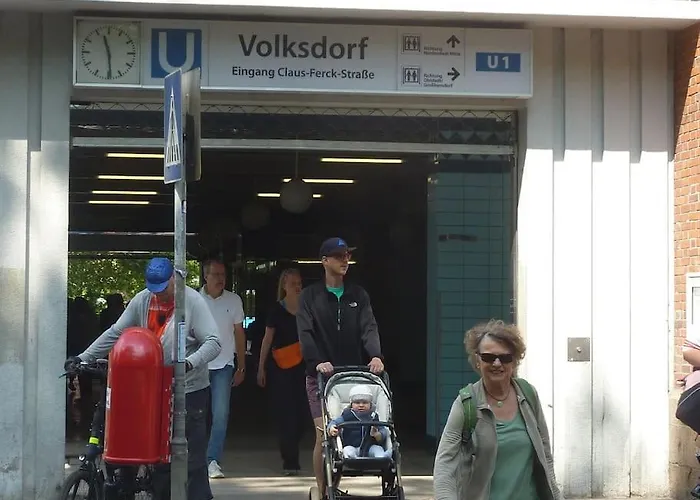 Zentrum Volksdorf 350m Zur U-bahn! Sehr Gute Lage Schickes Appartamento Amburgo